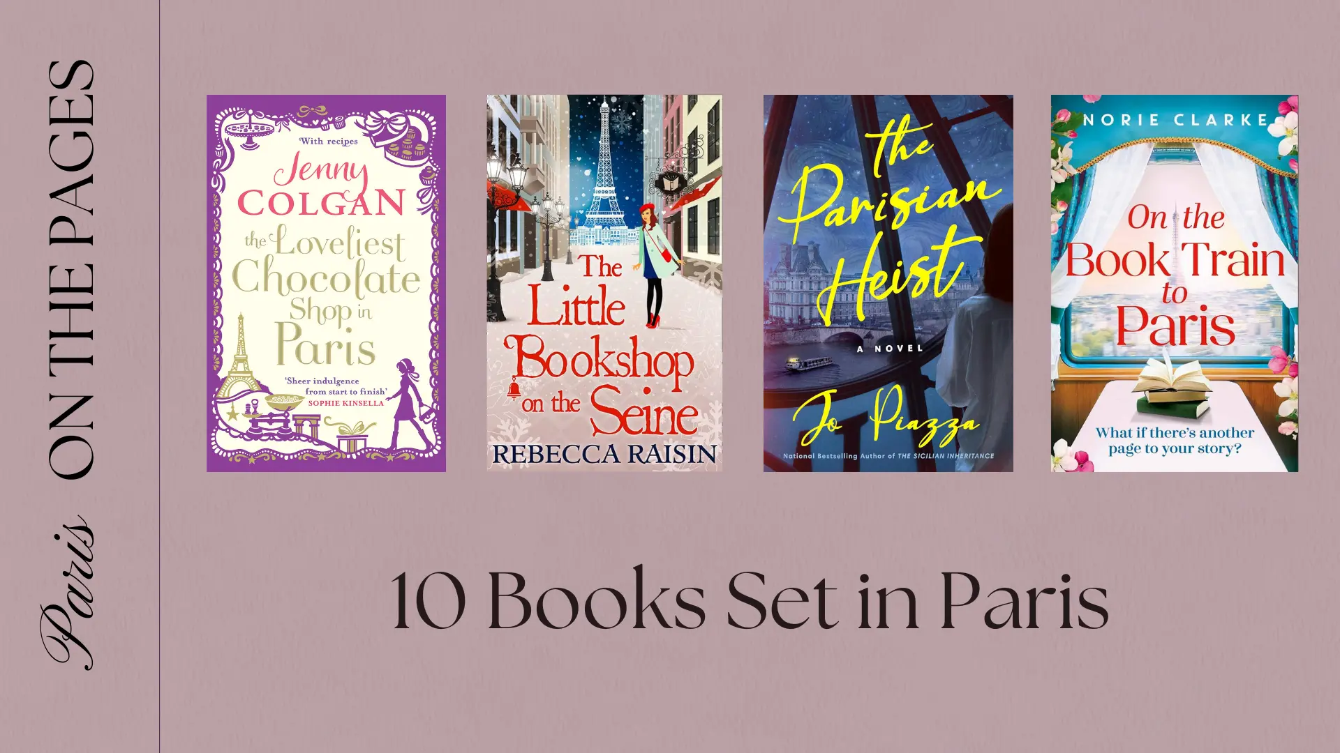 Books that will take you to paris
