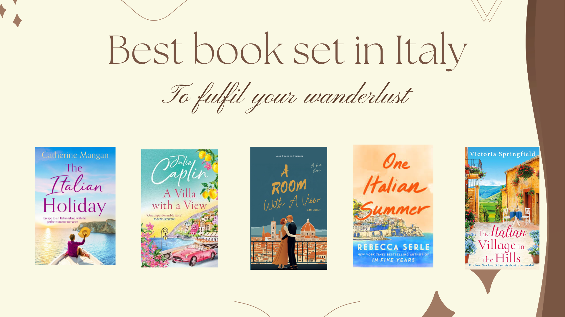 10 Best Books That Will Take You to Italy